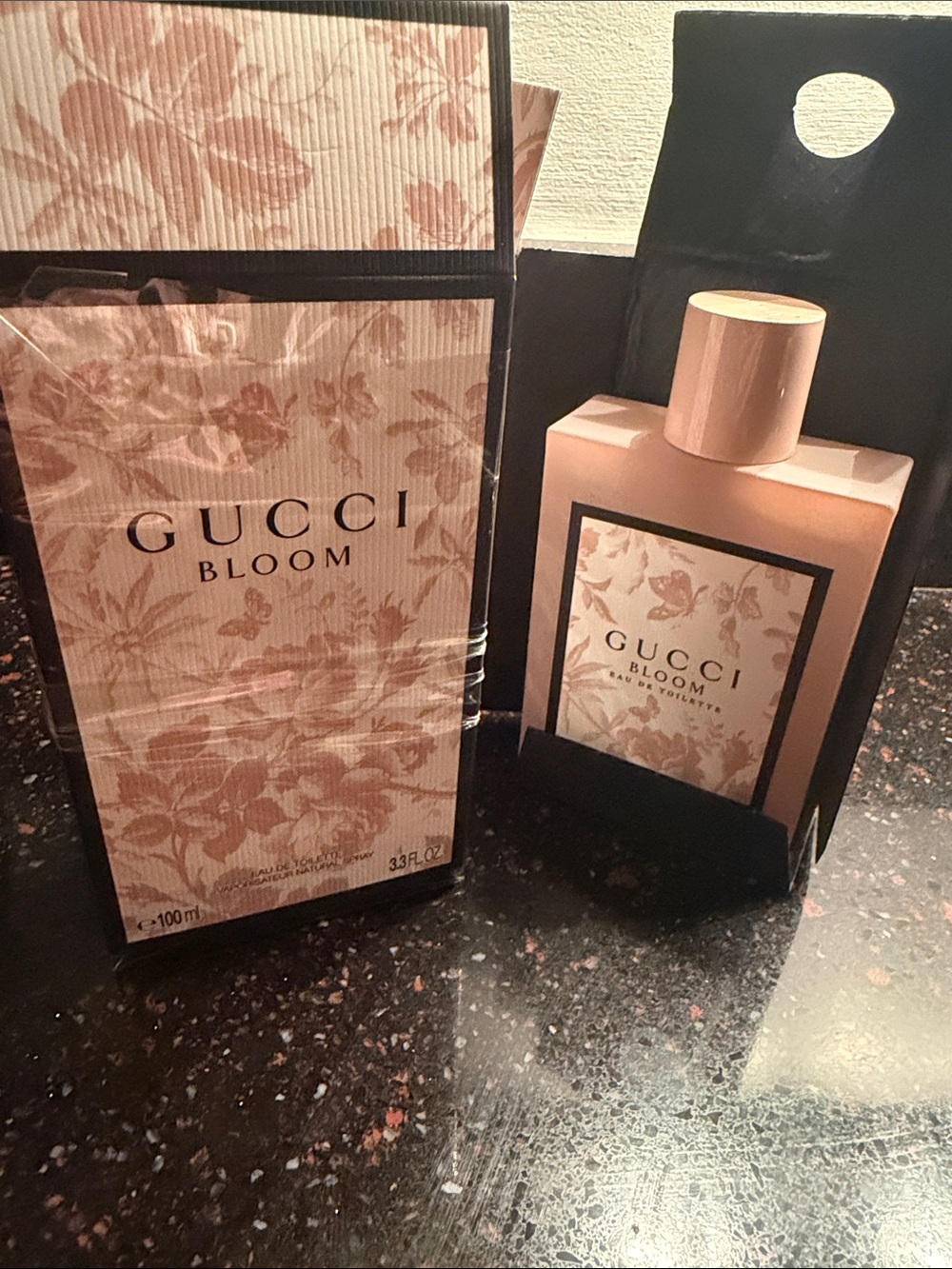 Gucci Bloom Women Bath & Body - Blush Pink Bottle and Floral Box